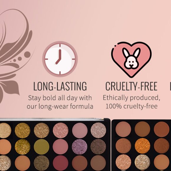 Profusion Cosmetics 35 Shade Starlet Vibrant Eyeshadow Palette - Picture 10 of 16